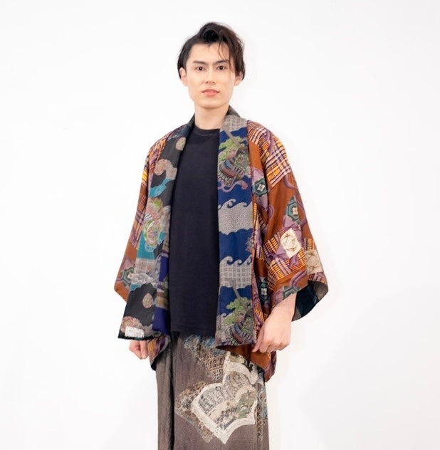 Giacca kimono reversibile da bambino 2332
