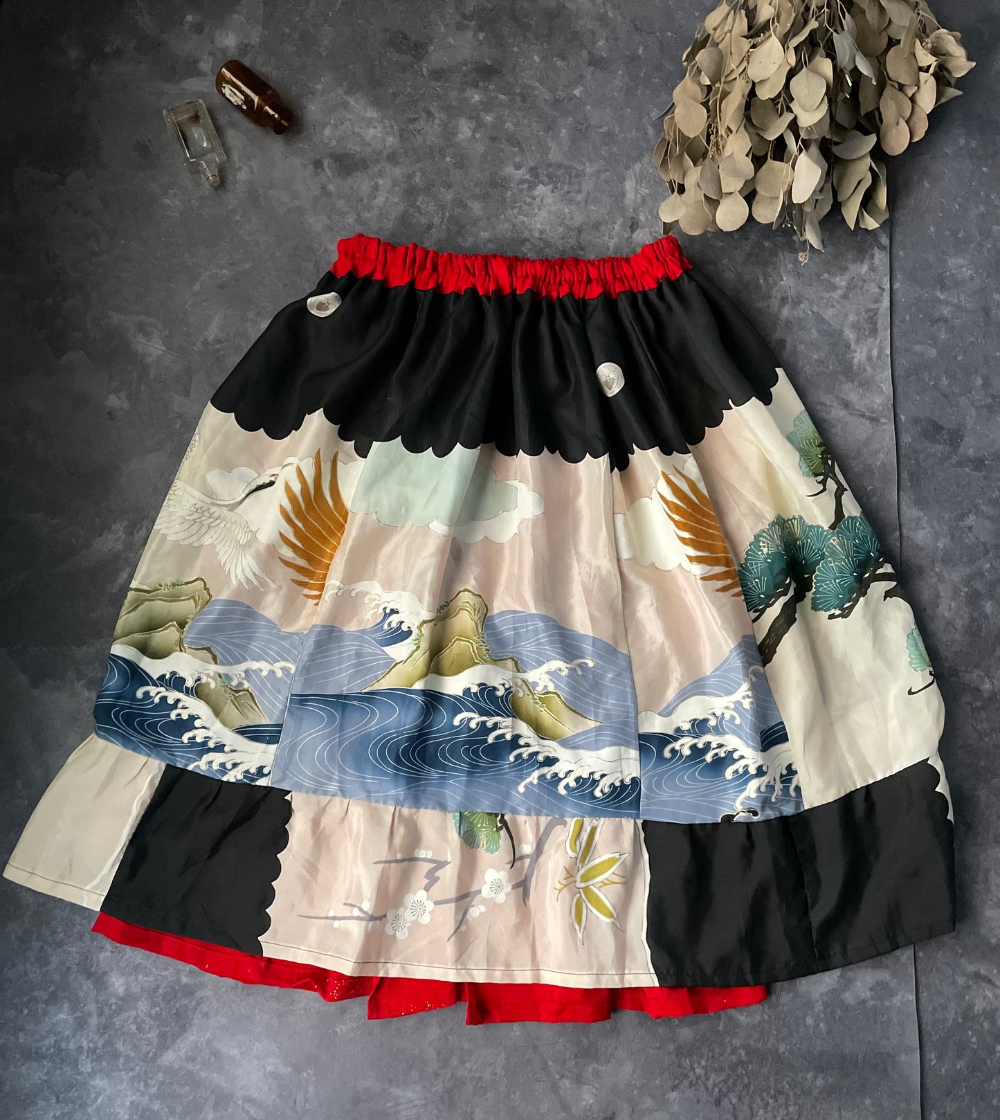 黒着物のセットアップ 2302